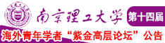 逼逼爱爱视频南京理工大学第十四届海外青年学者紫金论坛诚邀海内外英才！